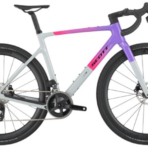 Scott Addict Gravel 20 - 28 Zoll 24K Diamant - narwal grey/fade purple