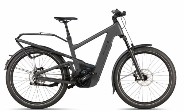 Riese und Müller Delite5 GT pinion - 27.5 Zoll 800Wh 12G Fully - Stone Grey