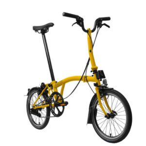 Brompton C-Line Electric - 12 Speed - Typ H - 16 Zoll 300Wh 12K Faltrad - Bumblebee Yellow