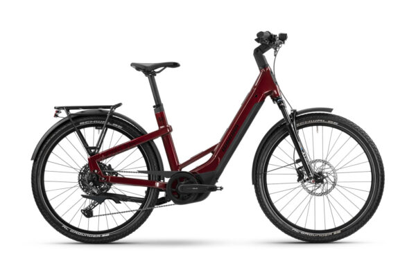 Winora Yakun X10 - 27.5 Zoll 800Wh 10K Wave - warm red - gloss