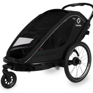 Hamax Breeze 2 Sitzer - Kinderanhänger -black