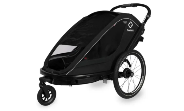 Hamax Breeze 2 Sitzer - Kinderanhänger -black