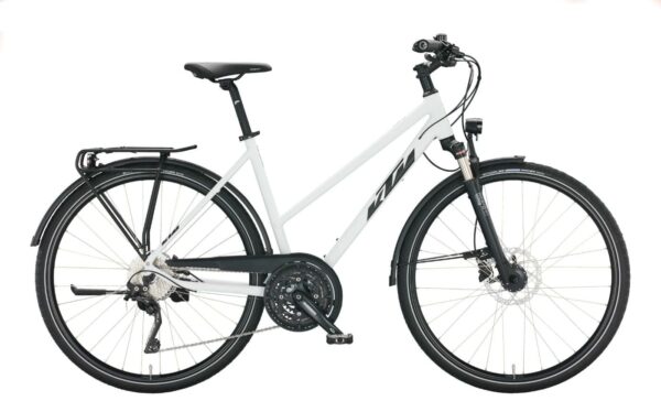KTM VENETO LIGHT DISC - 28 Zoll  20K Trapez - white matt