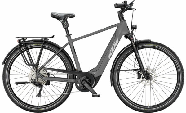 KTM MACINA STYLE 820 XL   - 28 Zoll 800Wh 11K Diamant - MACHINE GREY MATT (SILVER+BLACK)