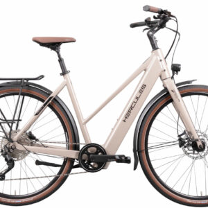 HERCULES Urbanico I-10 - 28 Zoll 410Wh 10K Trapez - beige glossy