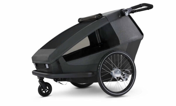 Croozer  Kid Yuuna Moonlight Black 2 - Moonlight Black