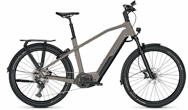 Kalkhoff ENTICE 7.B MOVE+ (750 Wh), 10 Gang Kettenschaltung, Herrenfahrrad, Diamant, Modell 2023, 27,5 Zoll 43 cm moonstonegrey matt