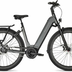 Kalkhoff IMAGE 5.B MOVE+ FL (625 Wh), 5 Gang Nabenschaltung, Damenfahrrad, Wave, Modell 2024, 29 Zoll 58 cm diamondblack matt