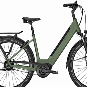 Kalkhoff IMAGE 3.B EXCITE RT (625 Wh), 5 Gang Nabenschaltung, Damenfahrrad, Wave, Modell 2024, 28 Zoll 53 cm mineralgreen matt