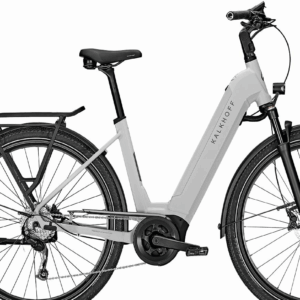 Kalkhoff ENDEAVOUR 5.B MOVE+ (625 Wh), 9 Gang Kettenschaltung, Damenfahrrad, Wave, Modell 2023, 29 Zoll 53 cm jetgrey matt