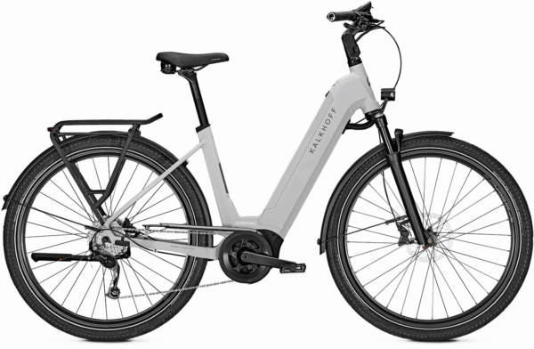 Kalkhoff ENDEAVOUR 5.B MOVE+ (625 Wh), 9 Gang Kettenschaltung, Damenfahrrad, Wave, Modell 2023, 29 Zoll 53 cm jetgrey matt