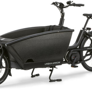 Urban Arrow Family Performance Plus 545Wh Tektro Dorado AUT L, stufenlose Nabenschaltung, Unisex, Lastenrad, Modell 2024, 20 / 26 Zoll 36 cm schwarz