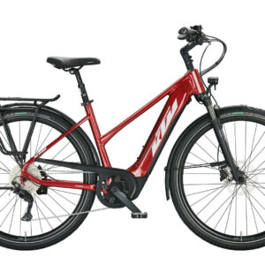 KTM MACINA TOUR CX 510 chrome red (silver+orange) 2022 28" 500 Wh Trapez