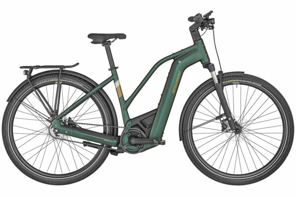 Bergamont E-Horizon Elite 6 Belt Lady matt emerald green 28" 625 Wh Trapez