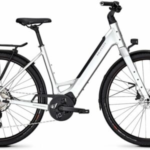 Kalkhoff ENDEAVOUR L EXCITE (400 Wh), 12 Gang Kettenschaltung, Damenfahrrad, Wave, Modell 2025, 29 Zoll 45 cm nepalsilver glossy