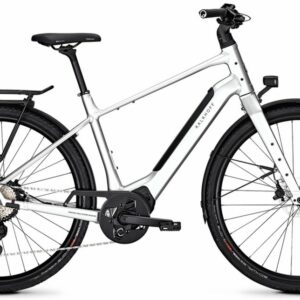 Kalkhoff ENDEAVOUR L EXCITE (400 Wh), 12 Gang Kettenschaltung, Herrenfahrrad, Diamant, Modell 2025, 29 Zoll 55 cm nepalsilver glossy