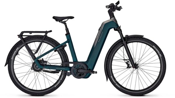 Kalkhoff ENTICE 5+ ADVANCE BELT (800 Wh), stufenlose Nabenschaltung, Unisexfahrrad, Wave, Modell 2025, 29 Zoll 58 cm darksprings / jetgrey matt