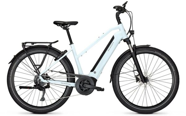 Kalkhoff ENDEAVOUR 3 MOVE (625 Wh), 9 Gang Kettenschaltung, Damenfahrrad, Trapez, Modell 2025, 28 Zoll 48 cm off-white matt