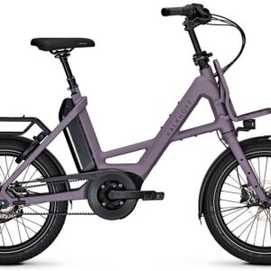 Kalkhoff IMAGE C+ ADVANCE FL (545 Wh), 5 Gang Nabenschaltung, Unisexfahrrad, Kompakt, Modell 2025, 20 Zoll 48 cm midnightplum matt