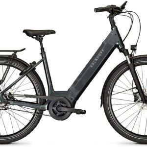 Kalkhoff IMAGE 3 EXCITE FL (500 Wh), 5 Gang Nabenschaltung, Unisexfahrrad, Wave, Modell 2025, 28 Zoll 43 cm diamondblack glossy