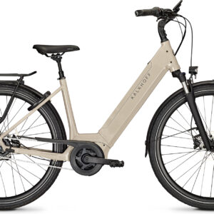 Kalkhoff IMAGE 3 ADVANCE FL (625 Wh), 5 Gang Nabenschaltung, Unisexfahrrad, Wave, Modell 2025, 28 Zoll 43 cm milkbrown glossy