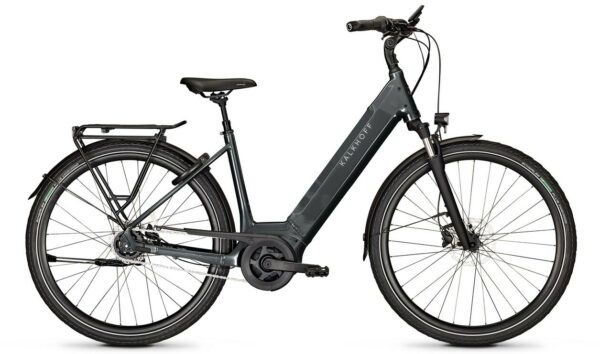 Kalkhoff IMAGE 3 ADVANCE RT (500 Wh), 5 Gang Nabenschaltung, Unisexfahrrad, Wave, Modell 2025, 28 Zoll 53 cm diamondblack glossy