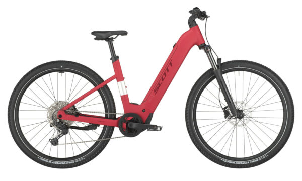Scott Axis 30 raspberry red 29" 600 Wh Wave