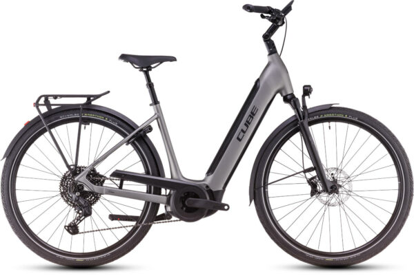 Cube Supreme Hybrid SLX 625 grey and lunar 2025 28" 625 Wh Wave