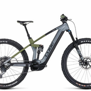 Cube Stereo Hybrid 140 HPC TM 750 flashgrey´n´olive 2023 27,5" 750 Wh Diamant