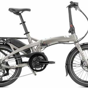 Tern Vektron Q9 - 20 Zoll 400Wh 9K Faltrad - satin metallic silver / silver