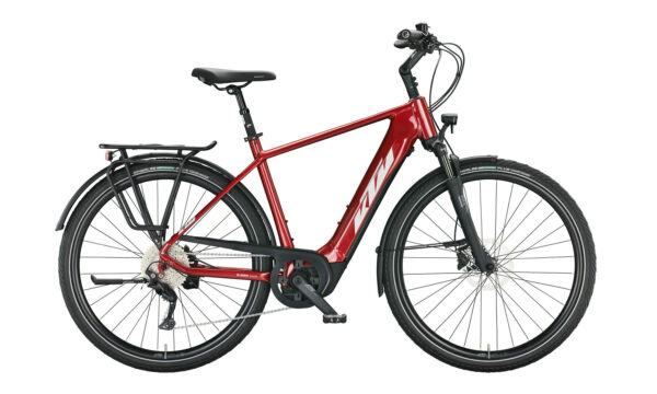 KTM MACINA TOUR CX 510 chrome red (silver+orange) 2022 28" 500 Wh Diamant