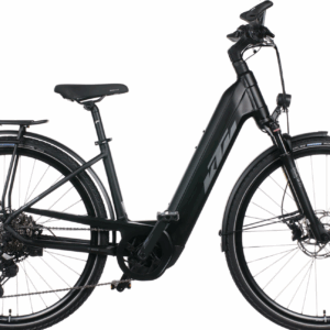 KTM POWER SPORT 11 PLUS (750 Wh), 11 Gang Kettenschaltung, Damenfahrrad, Deep, Modell 2024, 28 Zoll 56 cm black matt (grey+orange)