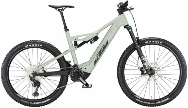 KTM MACINA KAPOHO 7972 (750 Wh), 12 Gang Kettenschaltung, Herrenfahrrad, Diamant, Modell 2024, 29 Zoll 53 cm dew silver matt (black)