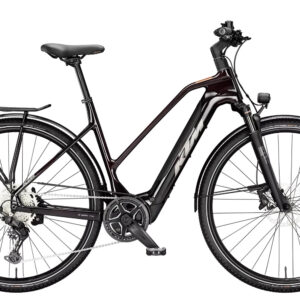 KTM MACINA SPORT SX ELITE (400 Wh), 10 Gang Kettenschaltung, Damenfahrrad, Trapez, Modell 2024, 28 Zoll