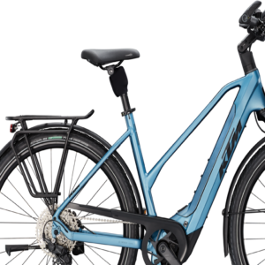 KTM CENTO 10 PLUS, 10 Gang Kettenschaltung, Damenfahrrad, Trapez, Modell 2025, 28 Zoll 51 cm steel blue matt (black+orange)