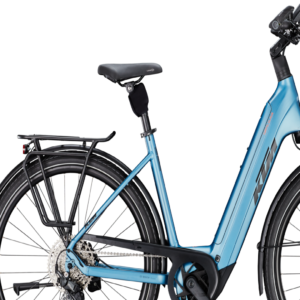 KTM CENTO 10 PLUS (800 Wh), 10 Gang Kettenschaltung, Unisexfahrrad, Deep, Modell 2025, 28 Zoll 43 cm steel blue matt (black+orange)
