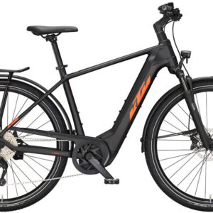 KTM MACINA SPORT CX750 LTD64, 10 Gang Kettenschaltung, Herrenfahrrad, Diamant, Modell 2024, 28 Zoll 51 cm black matt (orange+white)