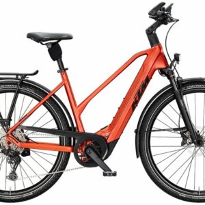 KTM MACINA STYLE 830, 10 Gang Kettenschaltung, Damenfahrrad, Trapez, Modell 2025, 28 Zoll 51 cm burnt orange matt (black)