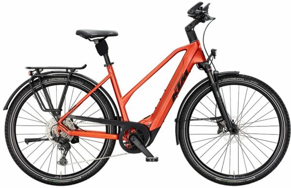 KTM MACINA STYLE 830, 10 Gang Kettenschaltung, Damenfahrrad, Trapez, Modell 2025, 28 Zoll 51 cm burnt orange matt (black)