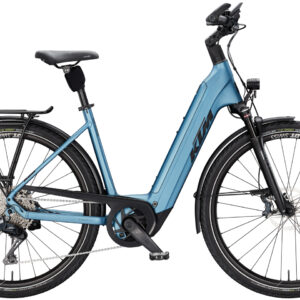KTM MACINA STYLE 810, 11 Gang Kettenschaltung, Unisexfahrrad, Deep, Modell 2025, 28 Zoll 51 cm steel blue matt (black+light blue)