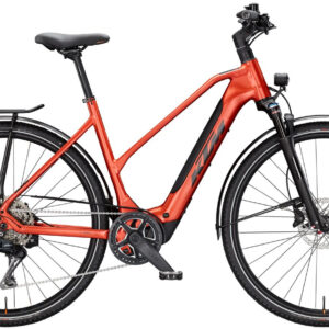 KTM MACINA SPORT SX 10, 11 Gang Kettenschaltung, Damenfahrrad, Trapez, Modell 2025, 28 Zoll 51 cm burnt orange matt (black)