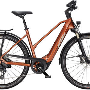 KTM MACINA TOUR CX 810, 12 Gang Kettenschaltung, Damenfahrrad, Trapez, Modell 2025, 28 Zoll 51 cm terra (grey)