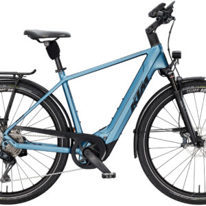 KTM MACINA STYLE 810, 11 Gang Kettenschaltung, Herrenfahrrad, Diamant, Modell 2025, 28 Zoll 56 cm steel blue matt (black+light blue)