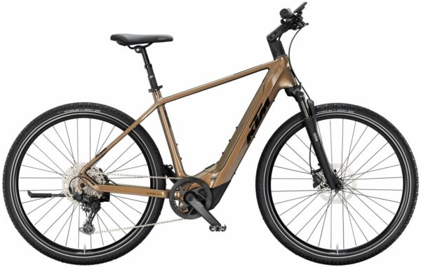 KTM MACINA CROSS CX 820, 10 Gang Kettenschaltung, Herrenfahrrad, Diamant, Modell 2025, 28 Zoll 60 cm olive pearl (black+mint)