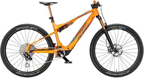 KTM MACINA SCARP SX EXONIC, 12 Gang Kettenschaltung, Herrenfahrrad, Diamant, Modell 2025, 29 Zoll 48 cm fresh orange (dark chrome)