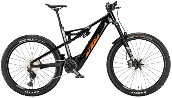 KTM MACINA KAPOHO LTD64, 12 Gang Kettenschaltung, Herrenfahrrad, Diamant, Modell 2024, 27,5 Zoll 53 cm flaming black (orange)