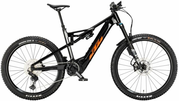 KTM MACINA KAPOHO LTD64 ABS, 12 Gang Kettenschaltung, Herrenfahrrad, Diamant, Modell 2024, 27,5 Zoll 53 cm flaming black (orange)