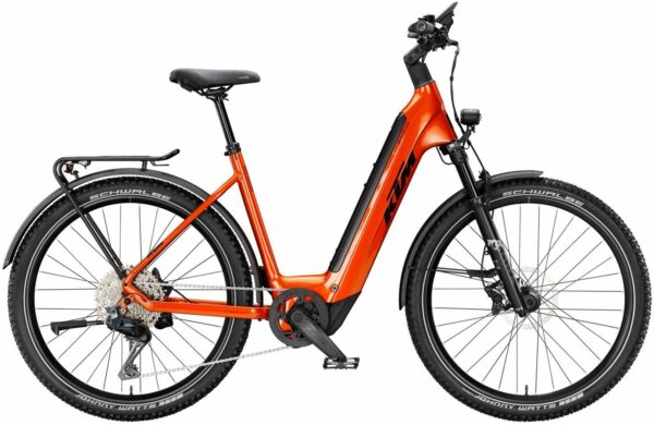 KTM MACINA AERA 871 LFC, 11 Gang Kettenschaltung, Unisexfahrrad, Deep, Modell 2025, 27,5 Zoll 43 cm burnt orange (black)