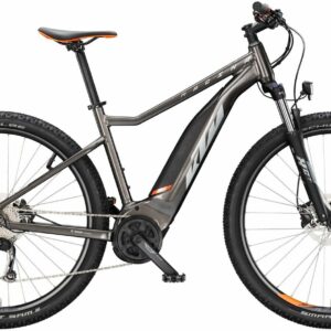 KTM MACINA RIDE 591 L, 9 Gang Kettenschaltung, Herrenfahrrad, Diamant, Modell 2025, 29 Zoll 53 cm machine grey (silver+orange)