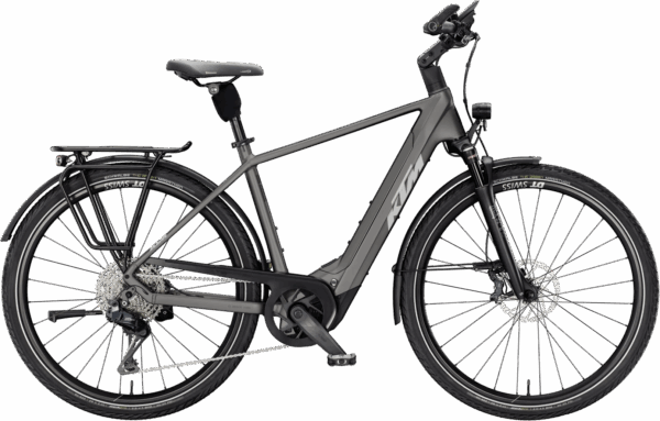 KTM MACINA STYLE 810 di2, 11 Gang Kettenschaltung, Herrenfahrrad, Diamant, Modell 2025, 28 Zoll 60 cm machine grey matt (silver+black)